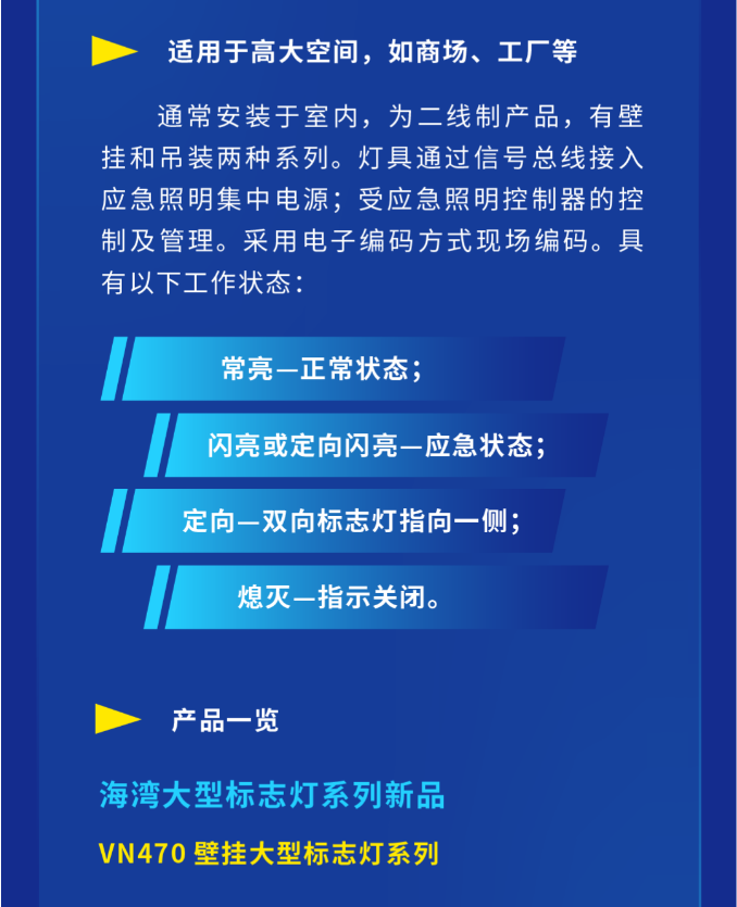 江西海湾大型中型标志灯系列灯具使用范围