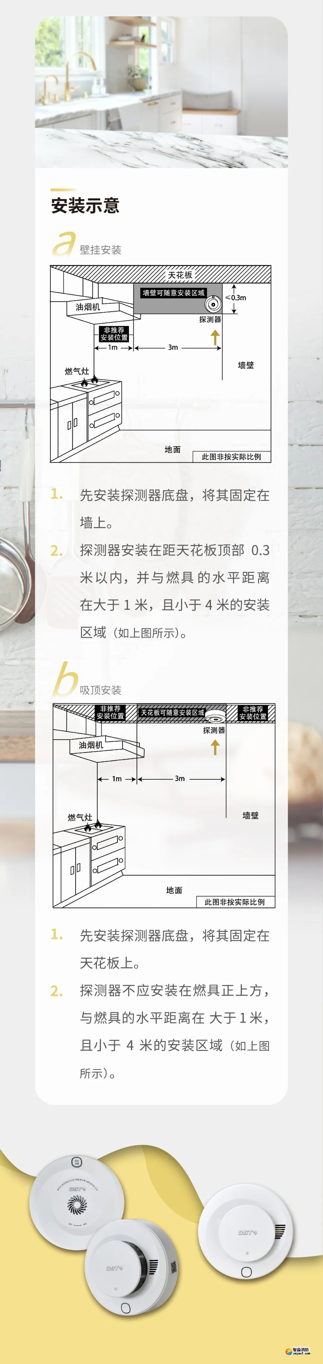 江西海湾JT-230-AG-NB-CN家用可燃气体探测器参数特点